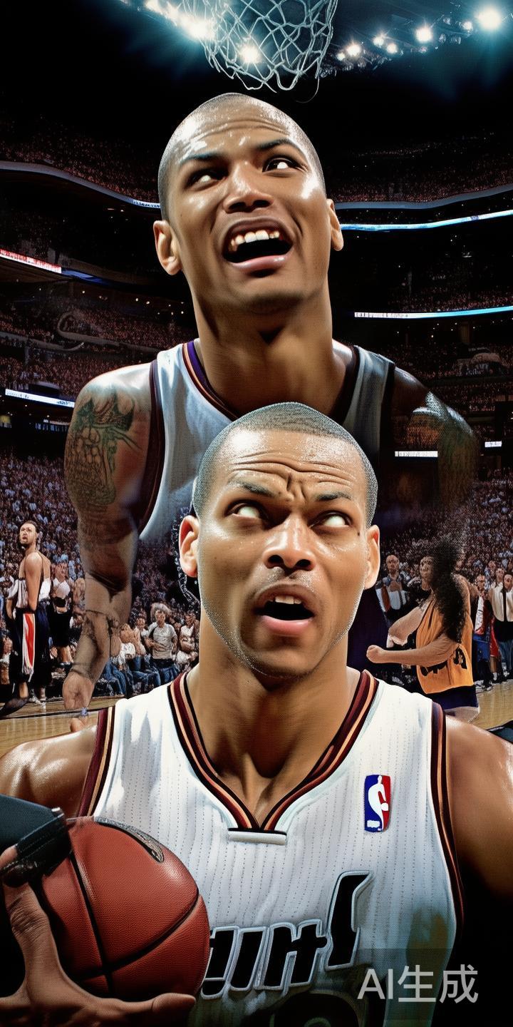 韦德以他令人难以抵挡的突破和灵巧的得分能力，树立了